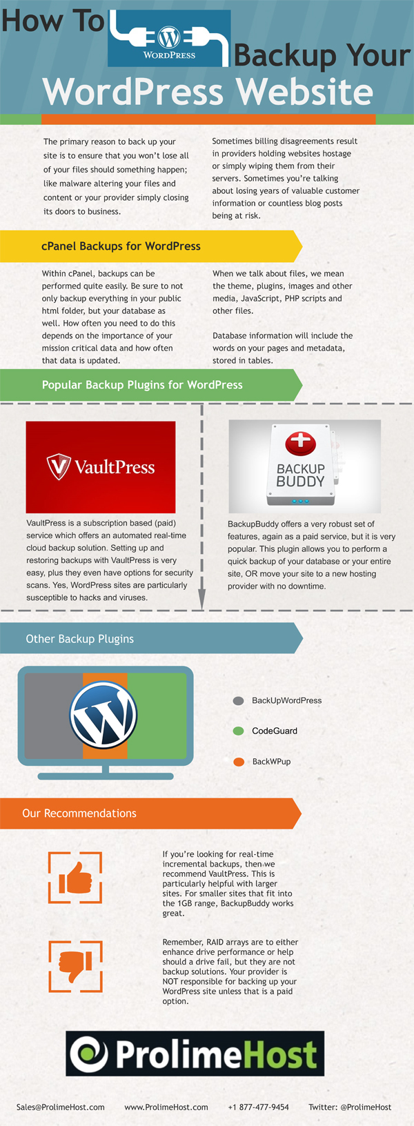How to backup your WordPress website