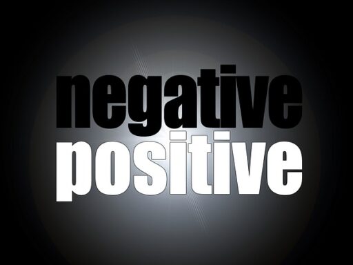negative positive
