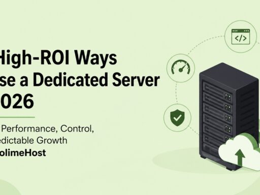10 High ROI Ways to Use a Dedicated Server in 2026