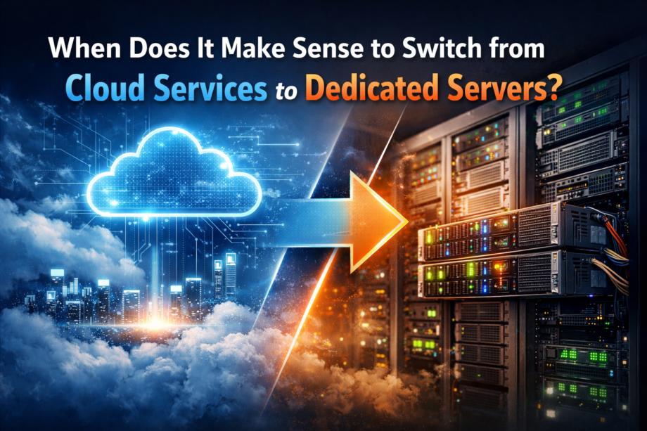 When Does It Make Sense to Switch from Cloud Services to Dedicated ...