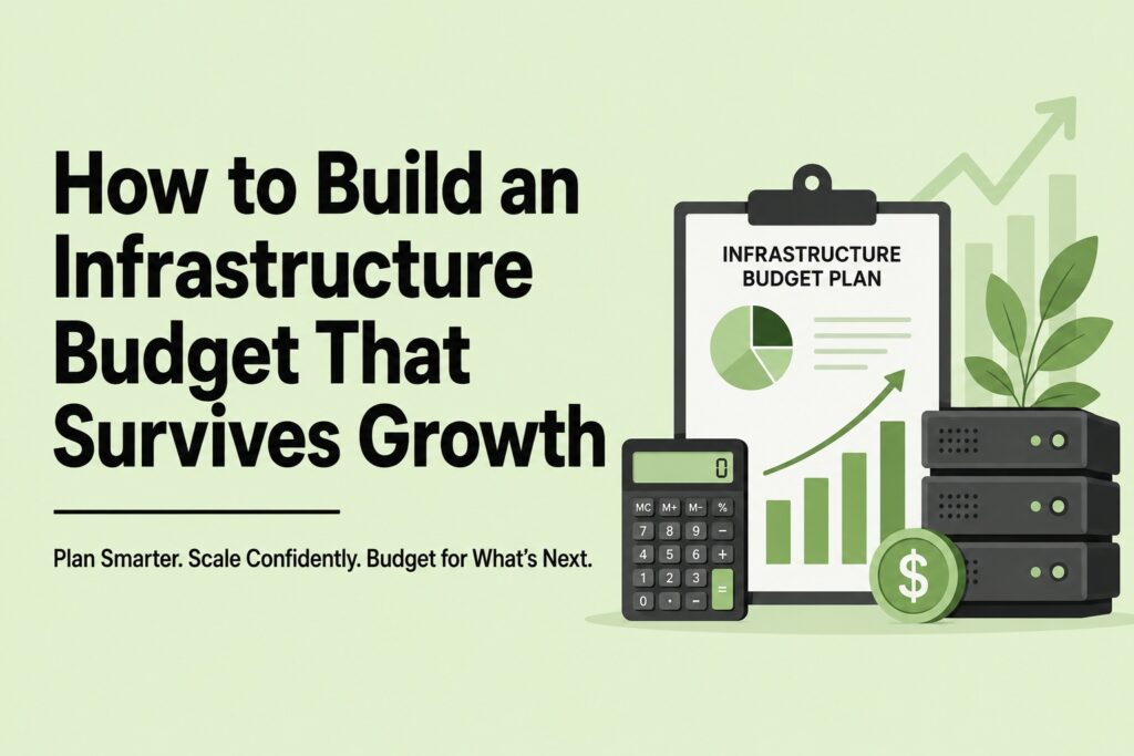 How to build an infrastructure budget that survives growth | Blogs How to build an infrastructure budget that survives growth