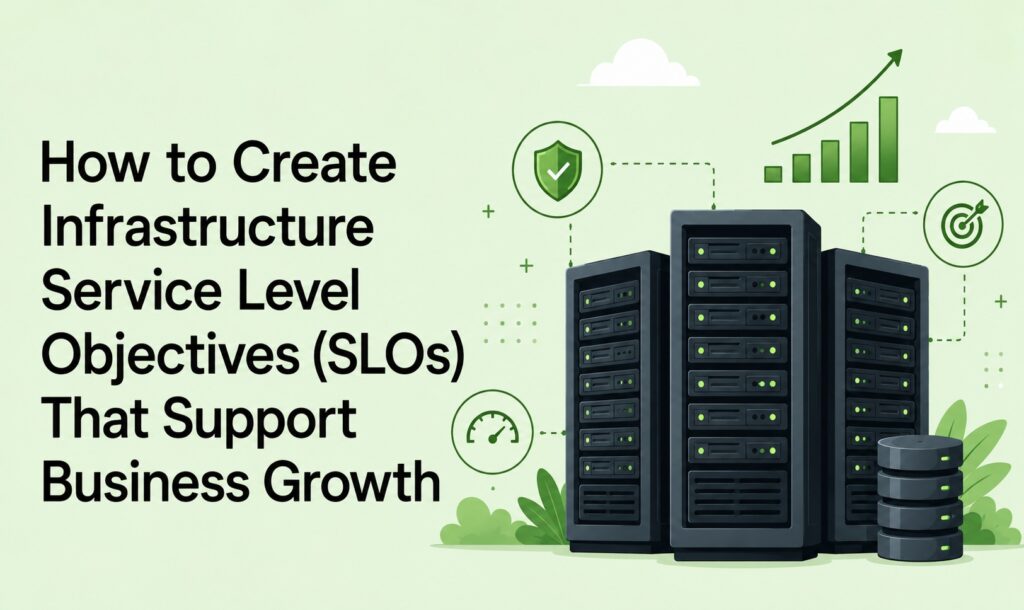 How to create infrastructure service level objectives that support business growth | Blogs How to create infrastructure service level objectives that support business growth