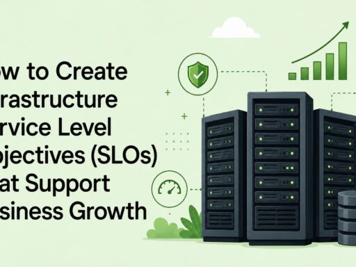 How to create infrastructure service level objectives that support business growth