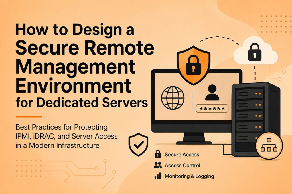 How to design a secure remote management environment for dedicated servers | Blogs How to design a secure remote management environment for dedicated servers