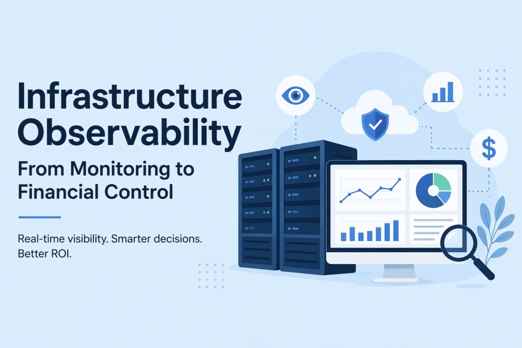 Infrastructure Observability from monitoring to financial control | Blogs Why Infrastructure Observability Is Now a Financial Control System (Not Just Monitoring)