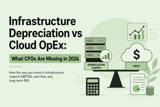 Infrastructure depreciation vs clould OpEx