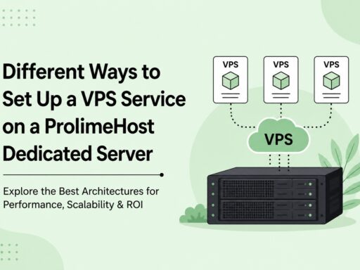different ways to set up a vps service on a prolimehost dedicated server