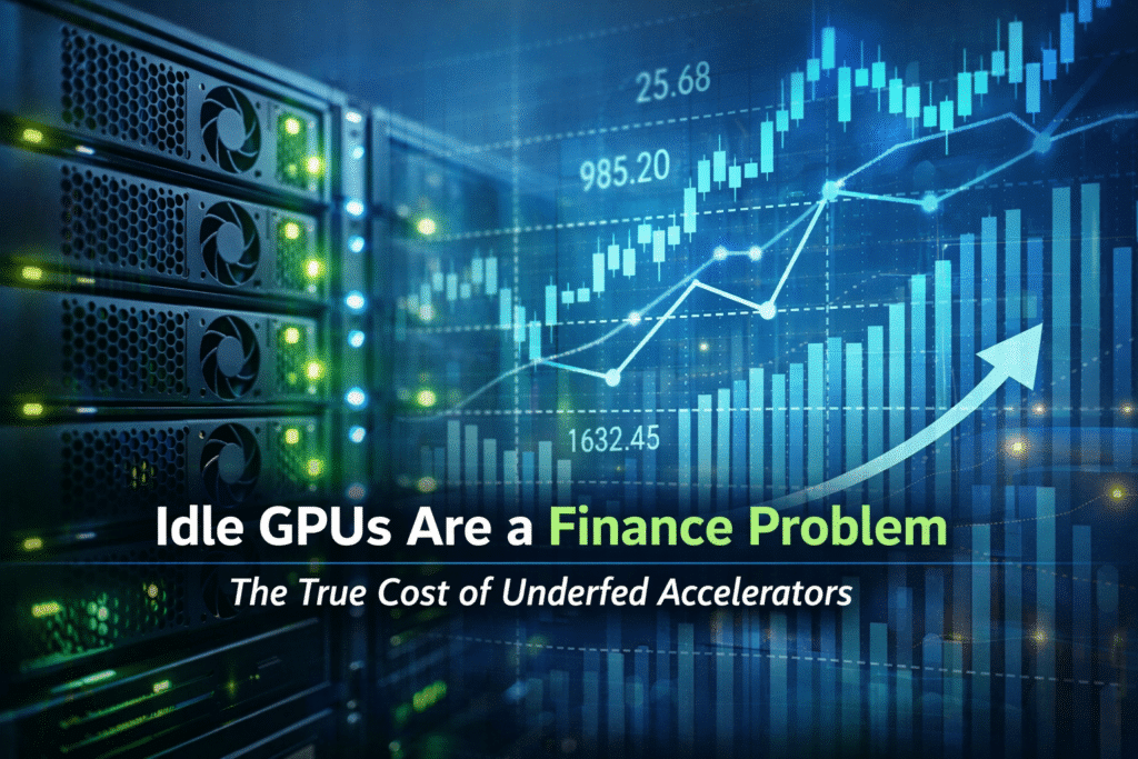 Idle GPUs Are a Finance Problem: The True Cost of Underfed Accelerators ...