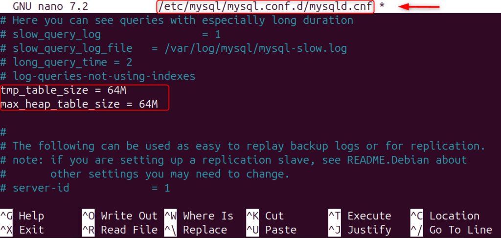 image | Blogs tmp_table_size = 64Mmax_heap_table_size = 64M