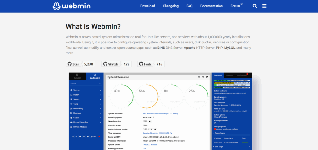 Webmin | Blogs Webmin